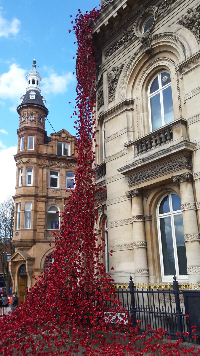 Weeping Window by Paul Cummins and Tom Piper, Hull City of Culture 2017