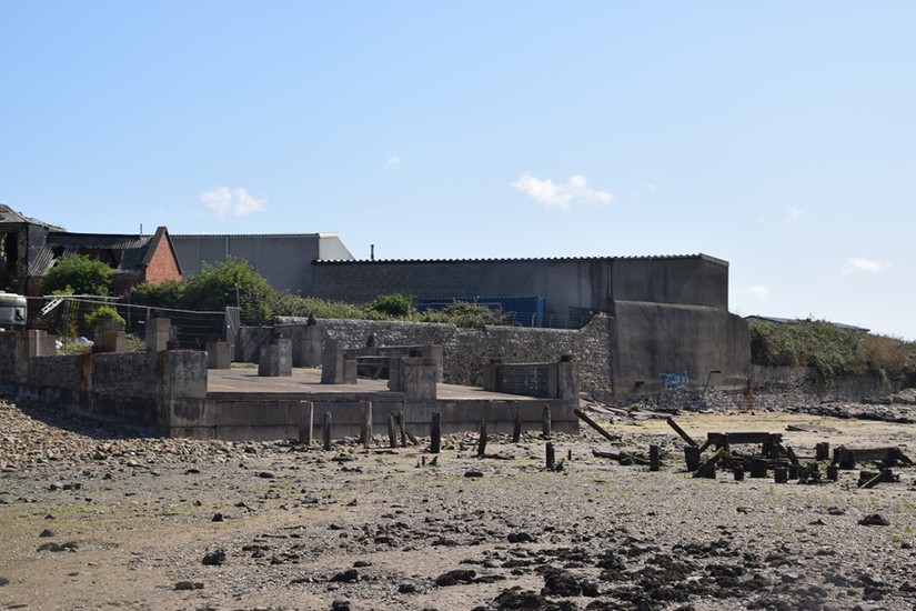 The remains of Hinks shipyard
