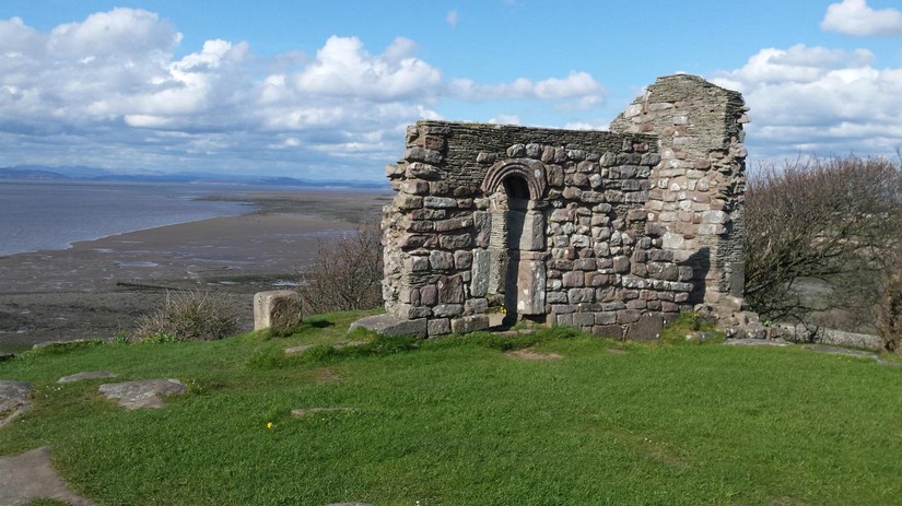 St Patrick's Chapel at Heysham Head, Lancashire