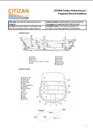 CITiZAN timber vessel recording form guidance: click for a downloadable PDF guide