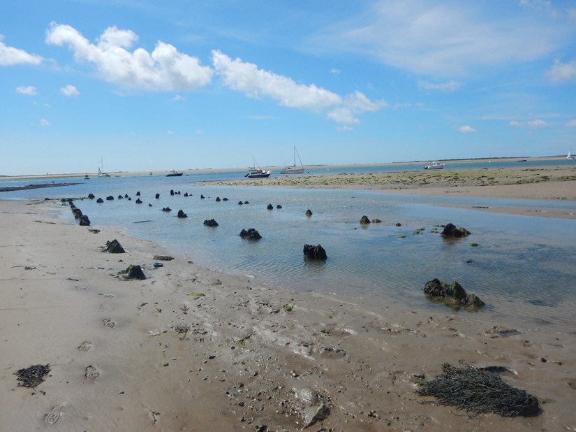 Possibly the remain of Piel Pier