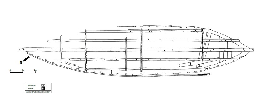 Figure 2: Plan of the Turf Lock Barge