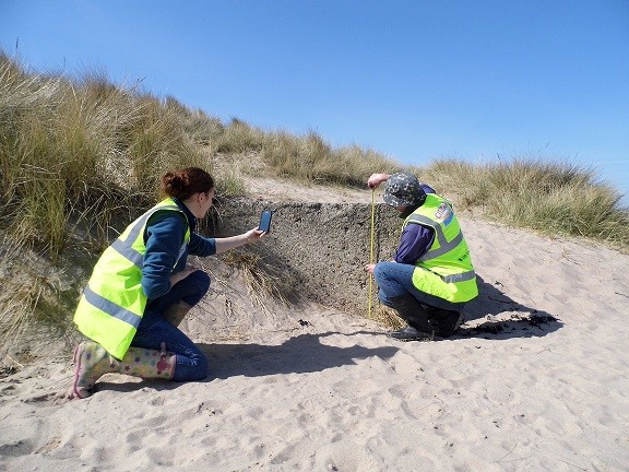 Innovation: our citizen science programme of monitoring at-risk coastal heritage