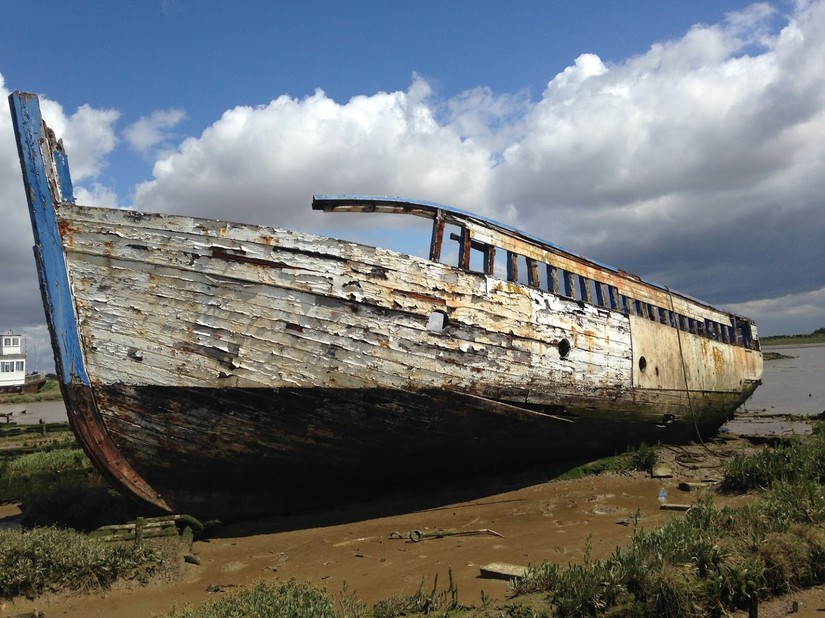 Fishing vessel at Maldon