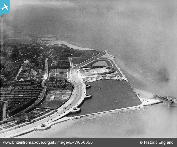 The New Brighton promenade in 1936