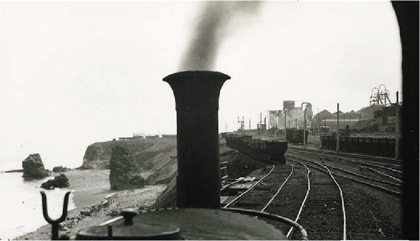 Chemical Beach and Dawdon Colliery, 1955.