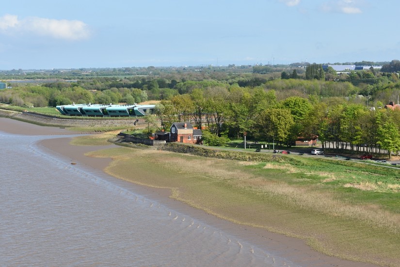 Barton Haven from the Humber Bridge