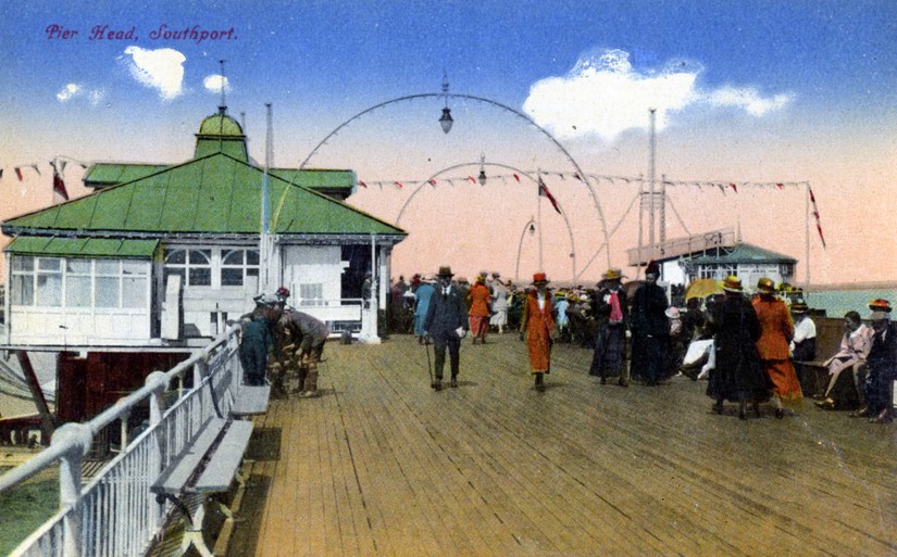 Southport pier head c1925