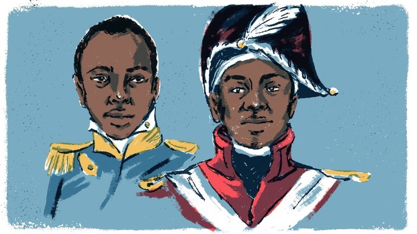 African-Caribbean soldiers from the southern Caribbean, 1796-1800
