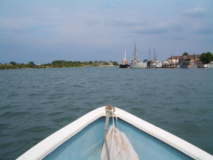 Forton Lake from the water