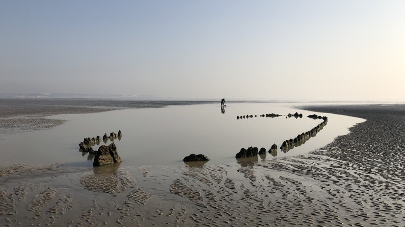 A wreck at Sandwich Bay, March 2022